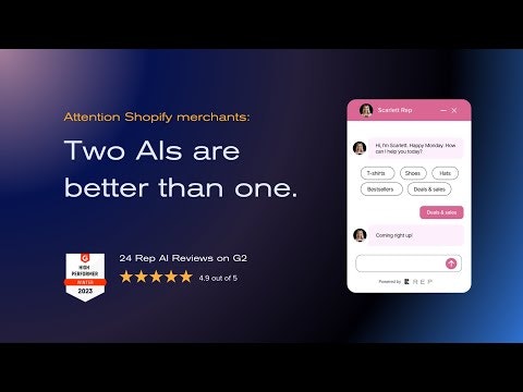 Rep AI: Sales Concierge for eCommerce