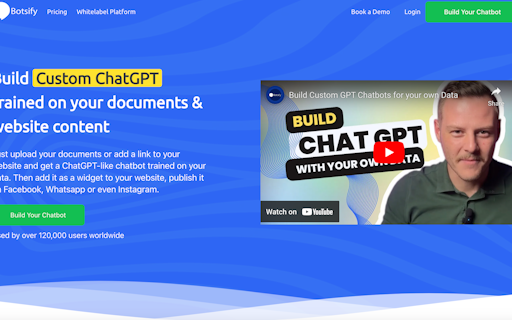 Omni Channel Custom GPT Chatbot