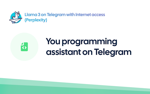 Llama 3 on Telegram
