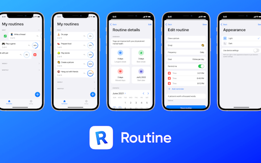Routine – Daily Tracker