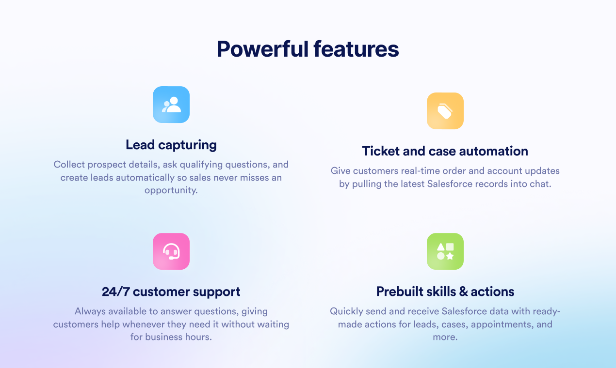 Jotform Salesforce Agent