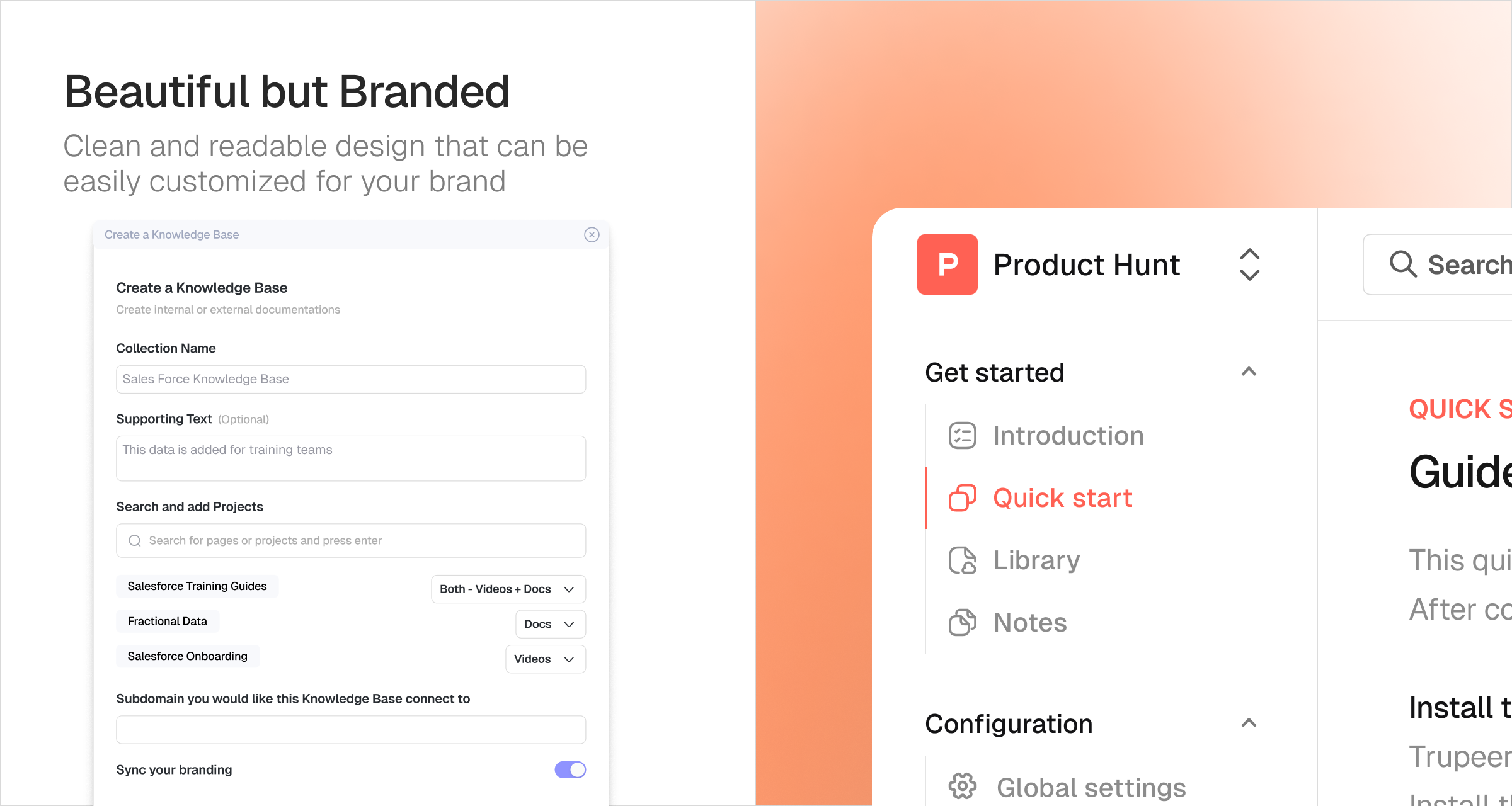 Trupeer: Knowledge Base with AI Search