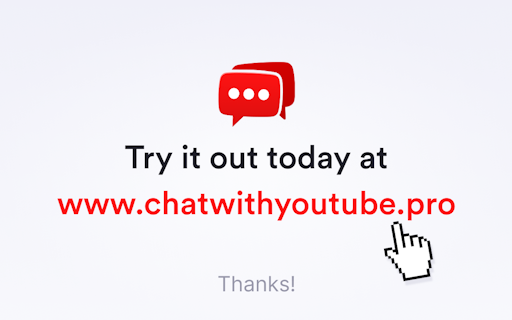 Chat with YouTube