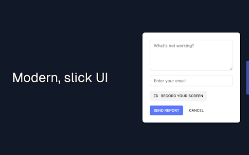 Free Bug Reporting Widget