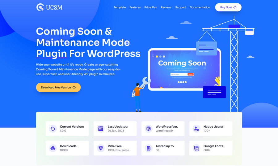 Ultimate Coming Soon & Maintenance