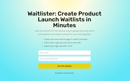 Waitlister