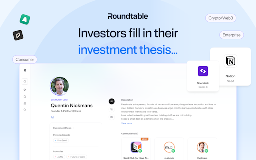 Investor Profile by Roundtable