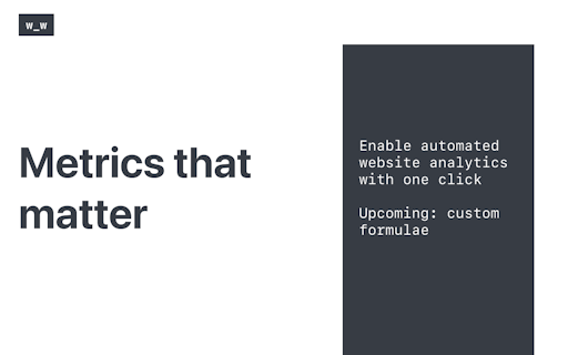 Wafrow. Landing pages on steroids