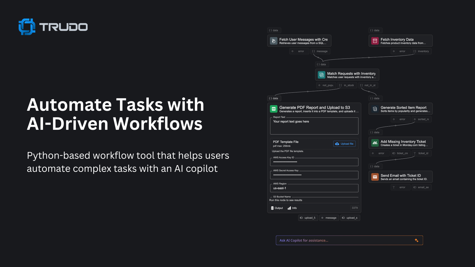 Trudo AI: AI-Powered Workflow Automation