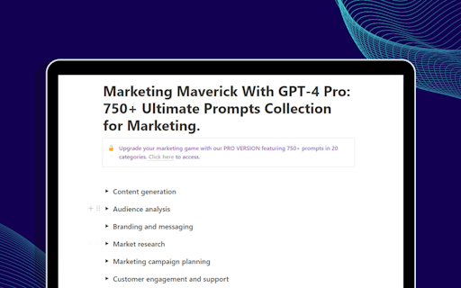 Marketing Maverick With GPT-4