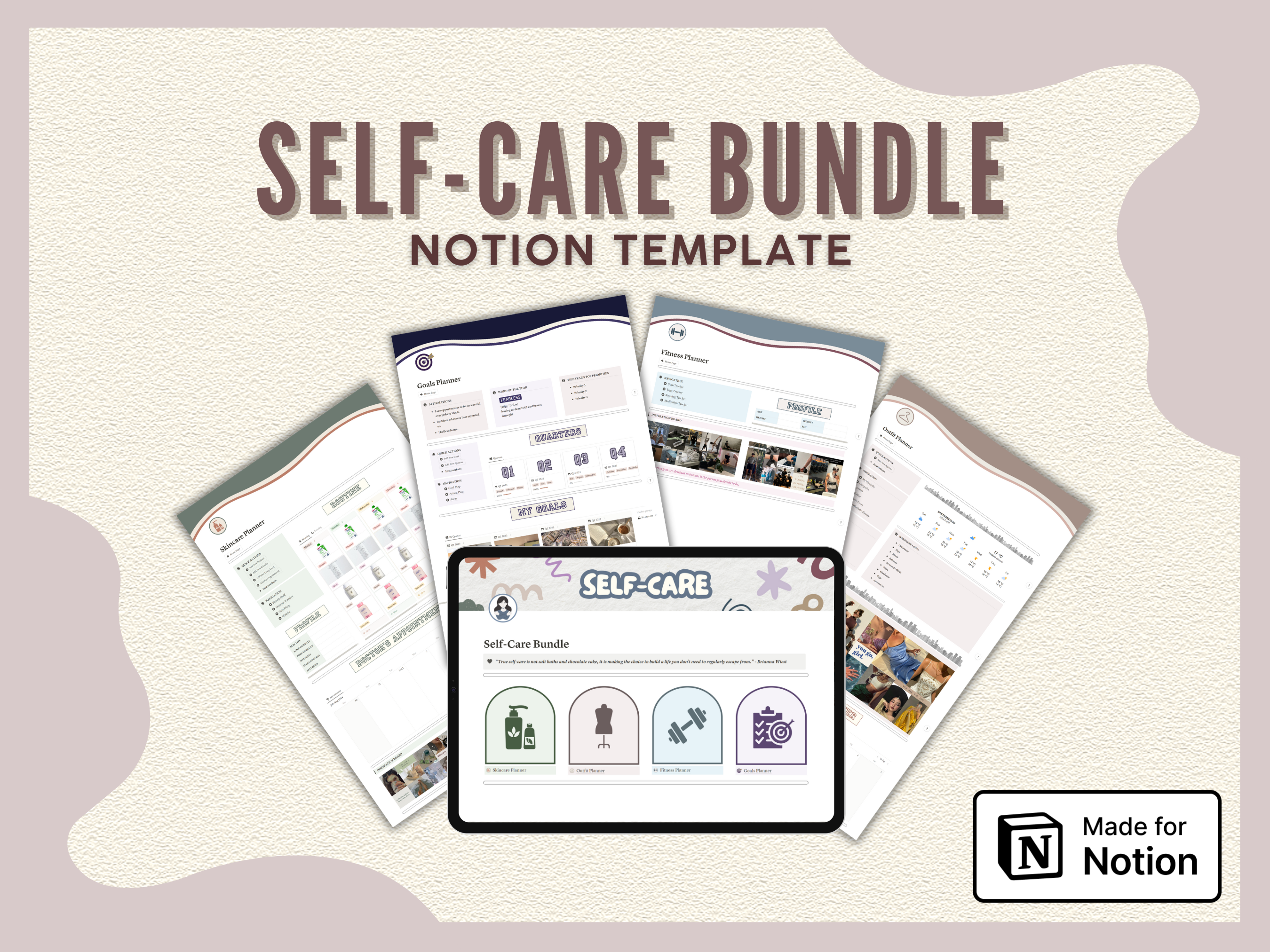 Notion Self Care Bundle