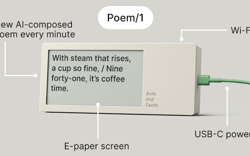 Poem/1: AI clock