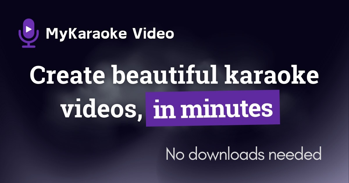 MyKaraoke Video