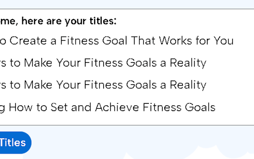 Free AI Title Generator