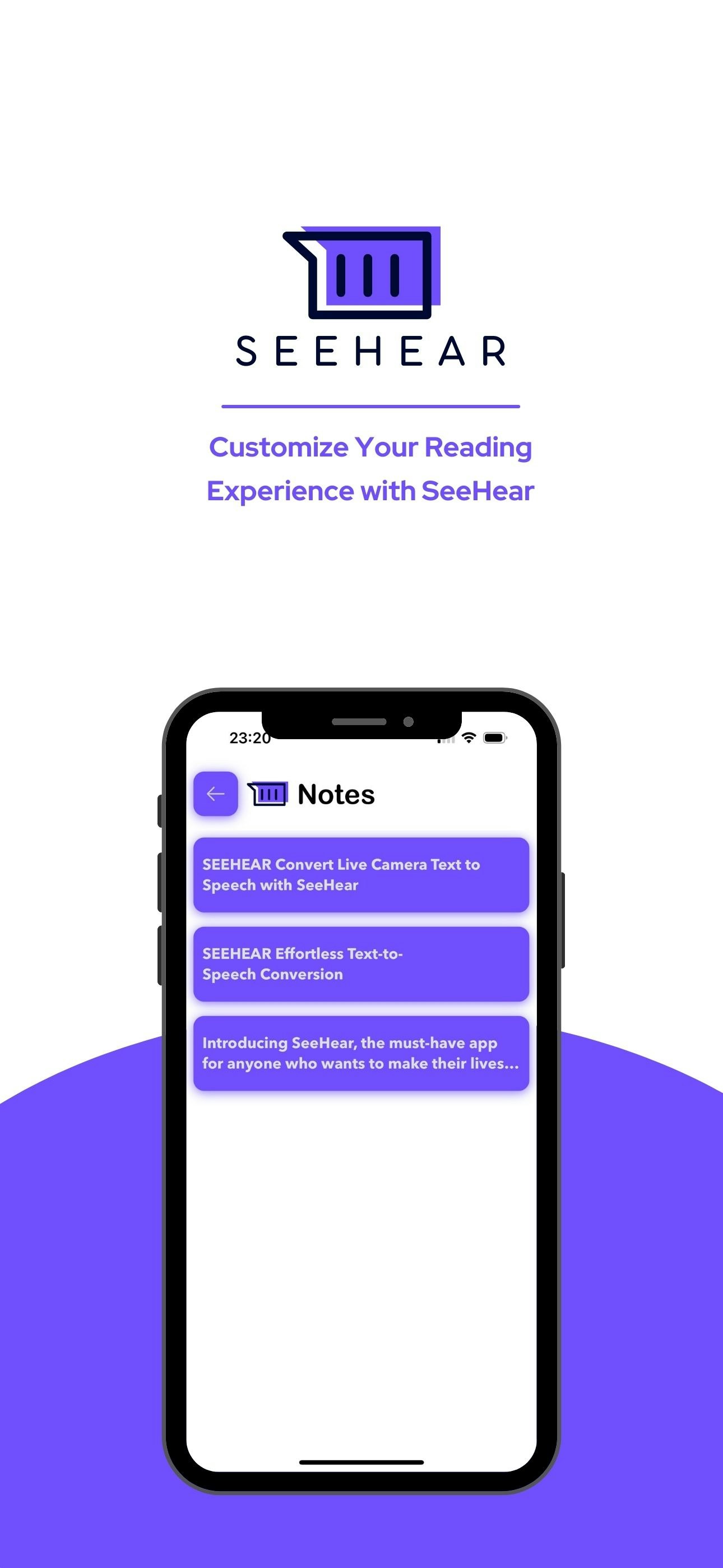 SeeHear - Text Capture