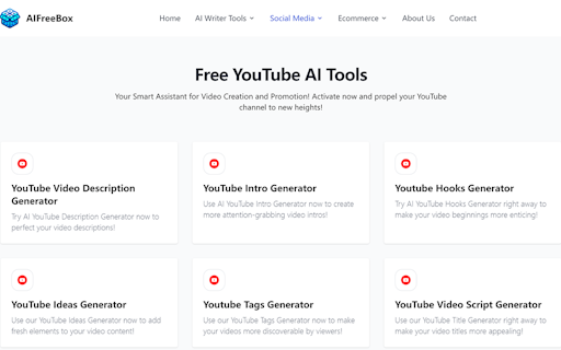 AIFreeBox: Free AI Tools