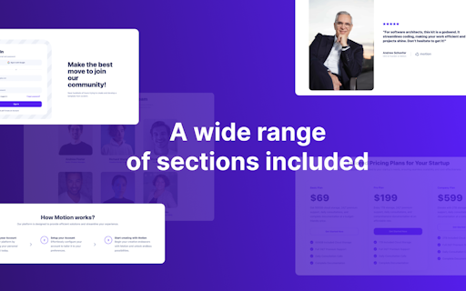 Motion Tailwind CSS