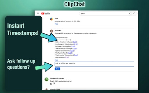 ClipChat Chrome Extension
