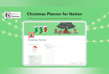 Christmas Planner for Notion