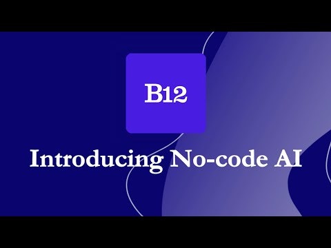B12 No-code AI