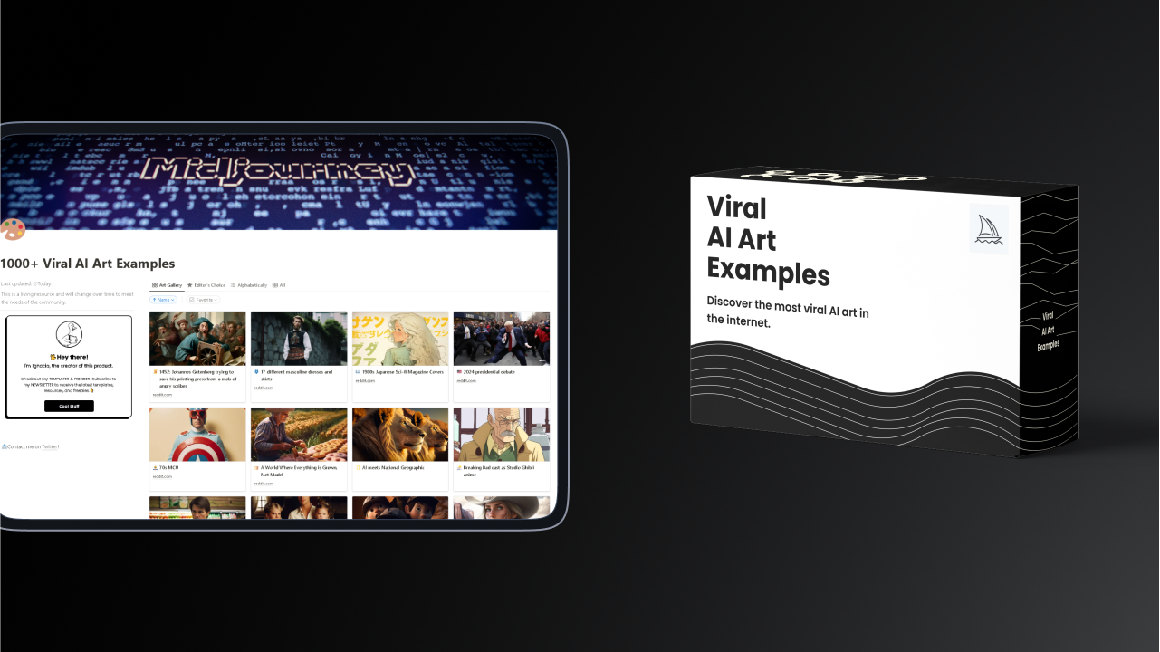 1000+ Viral AI Art Examples