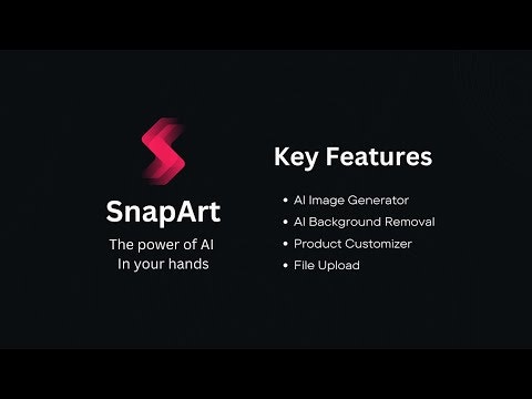SnapArt | AI Shopify Product Customizer