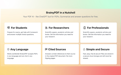 BrainyPDF