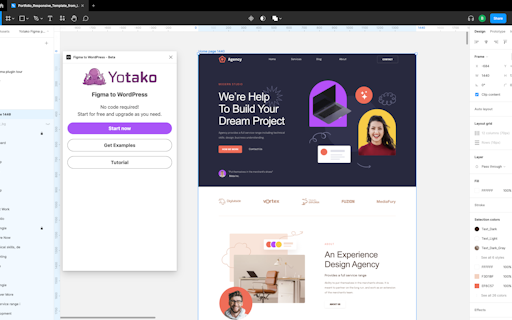 Figma to WordPress Beta