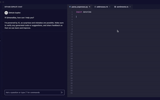 GitHub Copilot Chat