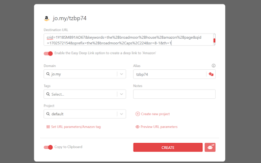New JotURL Chrome Extension