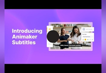 Animaker Subtitles