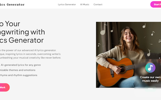 AI Lyrics Generator