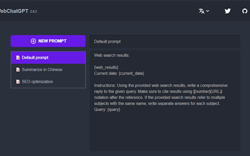 WebChatGPT: ChatGPT with internet access