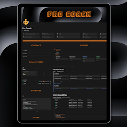 Pro Coach - Personal Trainer Notion OS