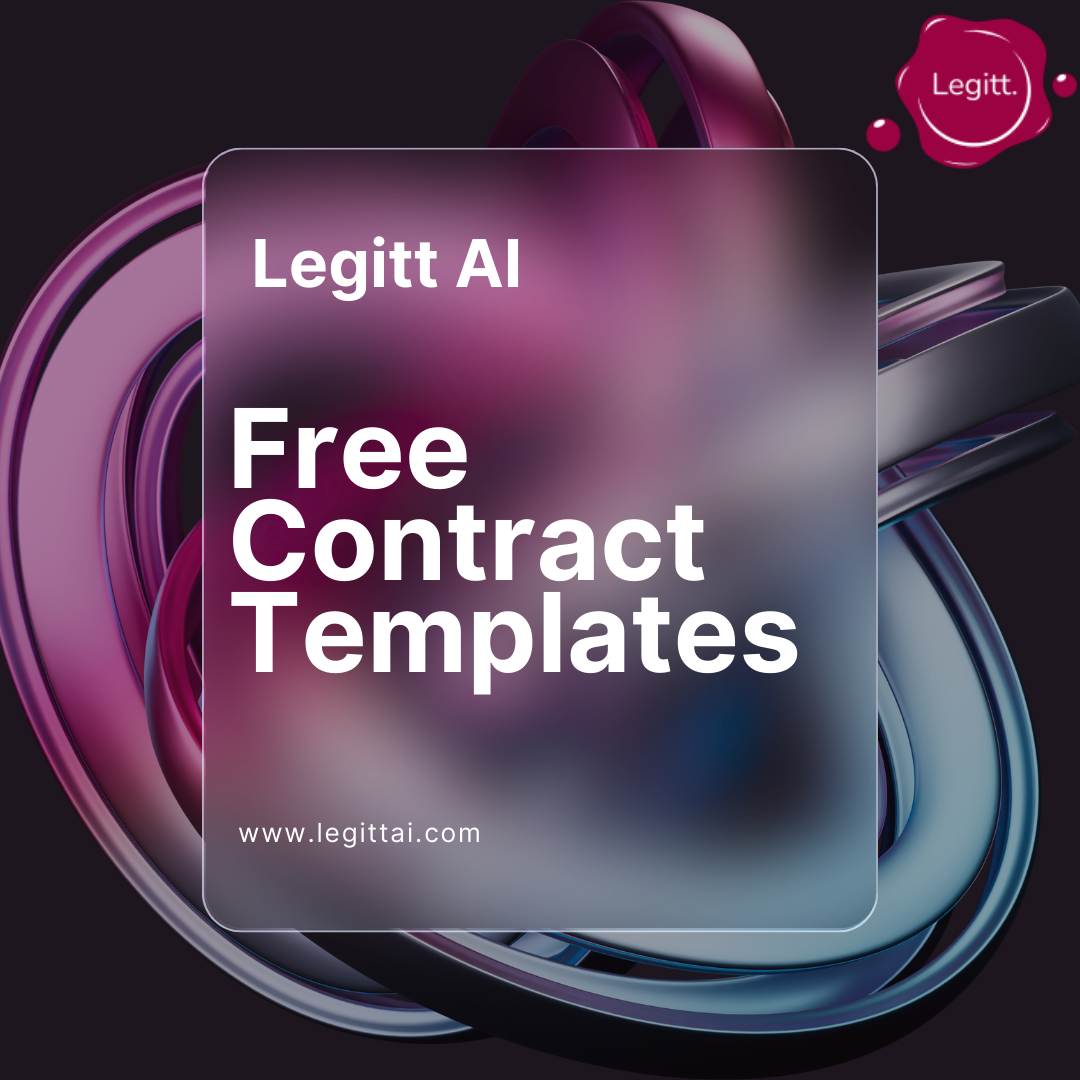 Legitt AI Free Contract Templates