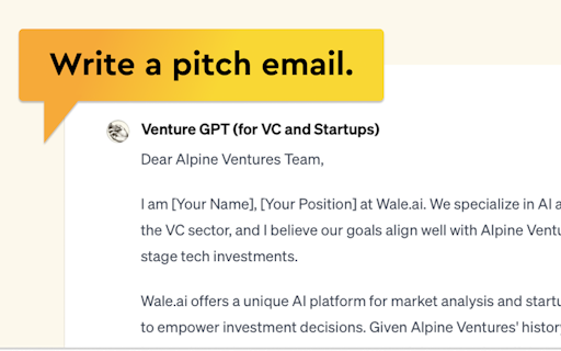 Venture GPT