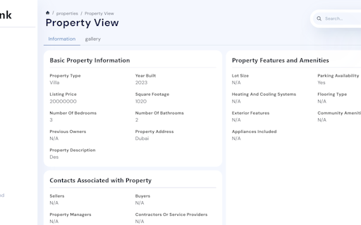 Real Estate CRM