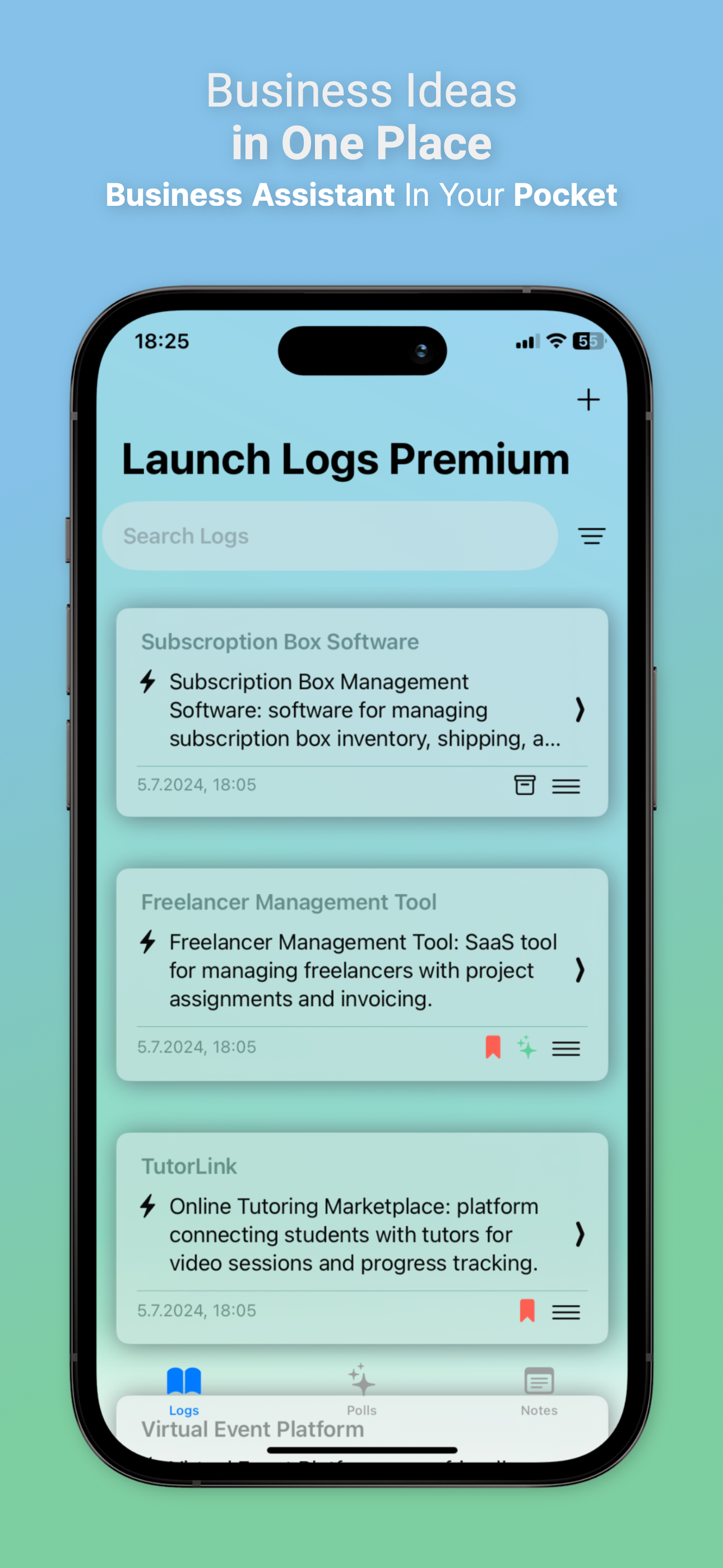 LaunchLogs -Save time on startup journey