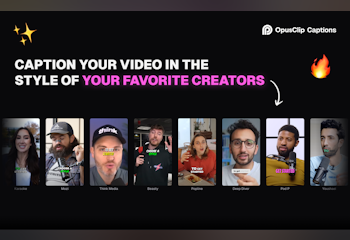 OpusClip Captions