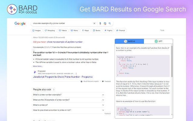 Bard for google
