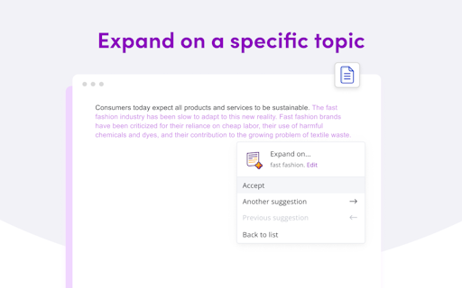 Wordtune Spices (Beta)