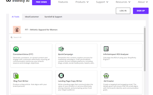 Shopifinity Engine™