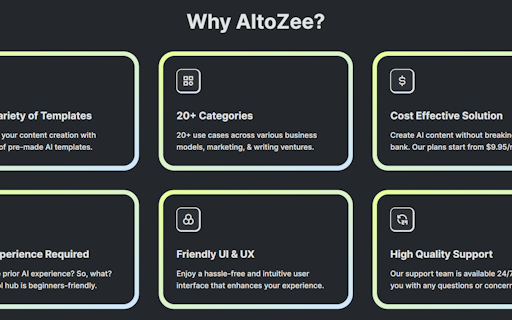 AItoZee - Your Creative AI Playground