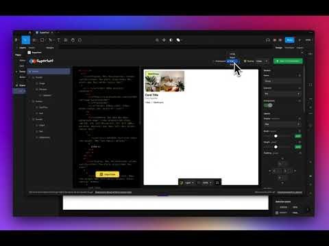 Superfun! - Figma to Code for free!