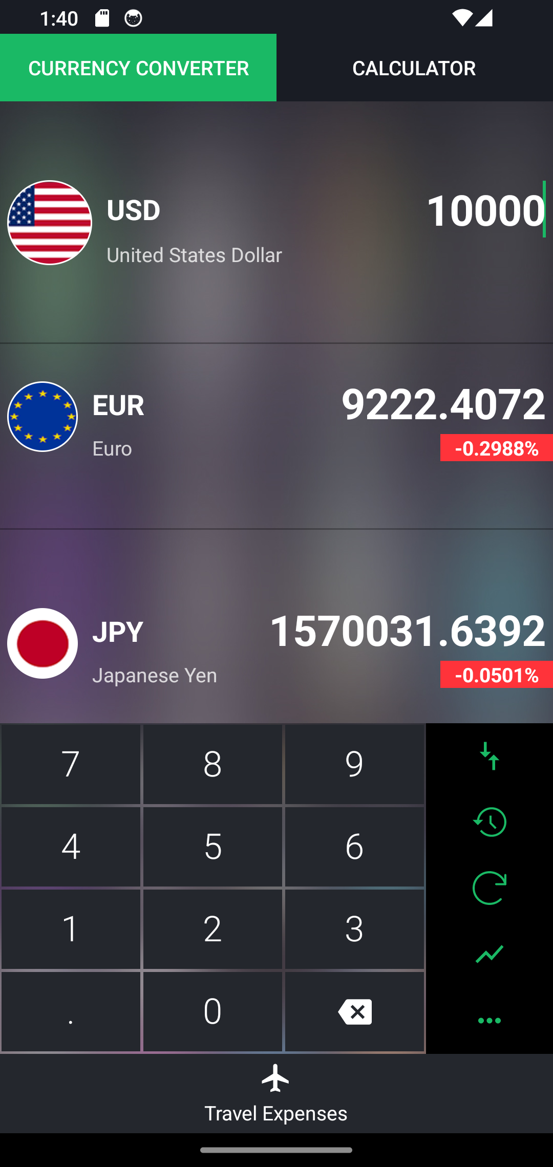 Offline Currency Converter