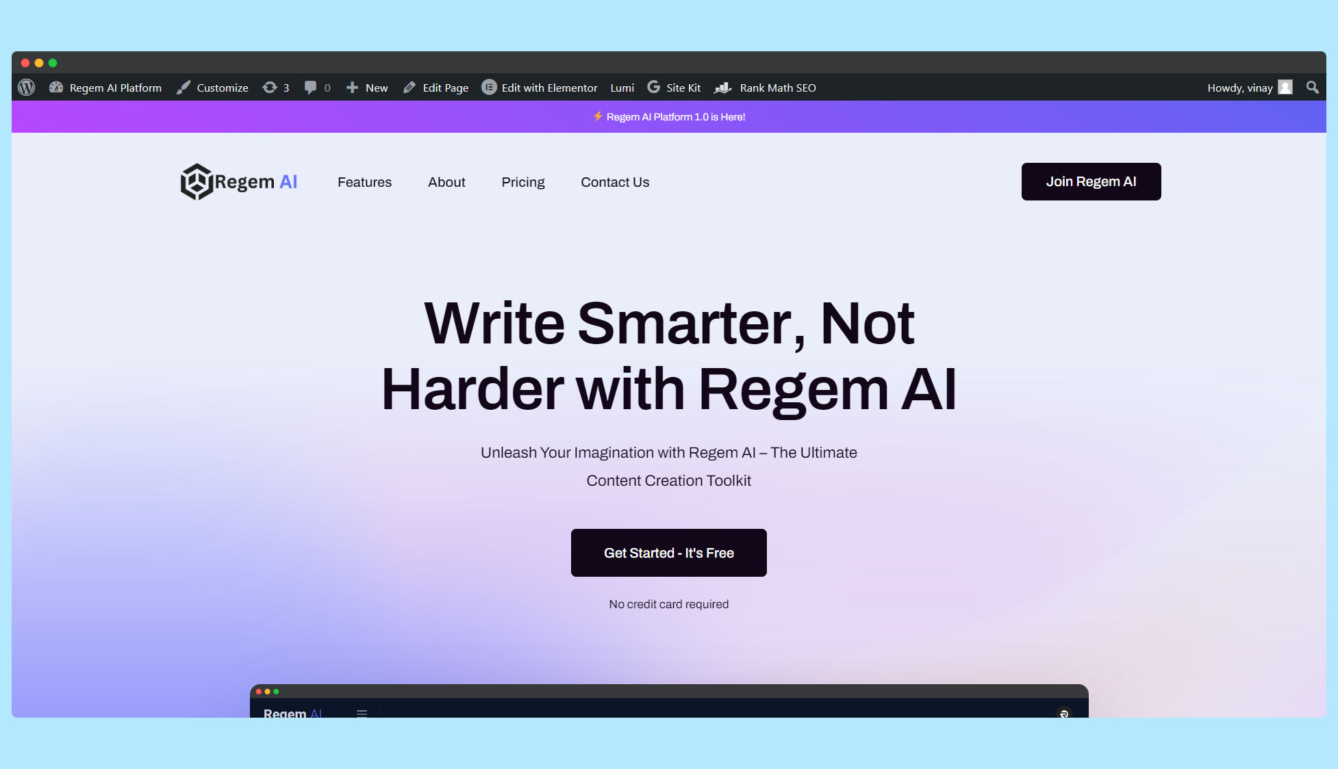 Regem AI Platform