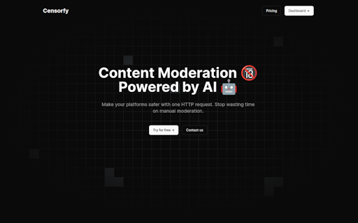 Censorfy - AI Content Moderation