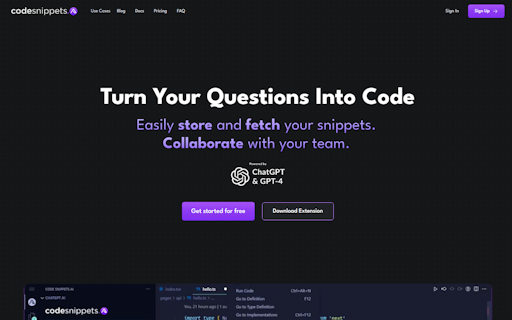 Code Snippets AI