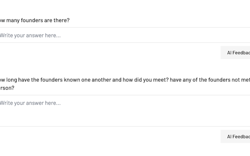 YC Application Helper