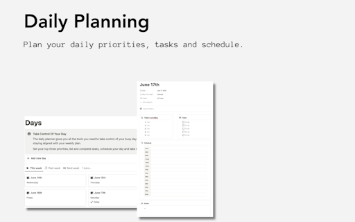 Moonshot OKR Notion Template